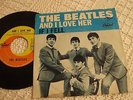 THE BEATLES  AND I LOVE HER/IF I FELL  CAPITOL 5235 W/PICTURE SLEEVE