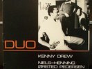KENNY DREW / NIELS-HENNING ORSTED PEDERSEN Duo LP Vinyl VG++ / Cover VG+ DUTCH