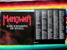 Manowar / The Triumph of Steel / 2x LP  Germany 1992 1.issue / Load Manilla Road