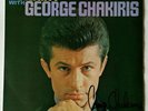 TONIGHT With GEORGE CHAKIRIS JAPAN RED VINYL SIGNED COVER LP