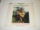 HERBERT PAGANI - BALLATE DAL MARIO VISCONTI - RARO PROMO LP 1975 RCA - NM/EX-