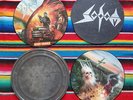 Sodom / Agent Orange 2x LP Box + Slipmat 1989 Blechdose Kreator Metallica Slayer