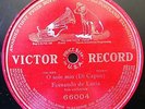 (R) DE LUCIA FERNANDO Opera 78rpm US Red Victor 66004 O Sole Mio(Di Capua)