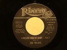 northern soul GAIL WILLIAMS A Message From My Heart RIALTO M- hear soundclips