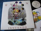 LP Queen Innuendo 1991 EEC MATRIX A2/B2 +Ois with Lyrics M-