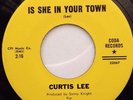 CURTIS LEE Is She In Your Town RARE NORTHERN SOUL CODA UNPLAYED HOLY GRAIL Mint