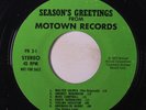 VARIOUS: Season's Greetings From Motown Records 45 (dj) rare Christmas