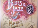 MICKEY BAKER: Blues & Jazz Guitar LP (tag residue oc, some cw, w/ insert)