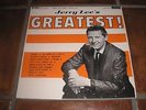 LP JERRY LEE LEWIS : Greatest - London HA-S 2440 - UK (Plum Label ) -1962 -