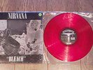 Nirvana - Bleach Sub Pop Red Vinyl LP, Mint Copy.