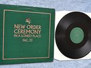 New Order Ceremony In a Lonely Place original UK Factory 12
