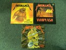 METALLICA WHIPLASH JUMP IN THE FIRE HARVESTER OF SORROW SET OF 3 VINYL RECORDS