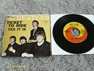 ORIGINAL 1965-CAPITOL 5407-THE BEATLES-TICKET TO RIDE-45-W/PICTURE SLEEVE-NICE