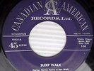 BETSY BRYE 45 Daddy Daddy / Sleep Walk CANADIAN AMERICAN Teen POP 1959 w2052