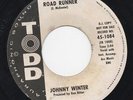 JOHNNY WINTER Road Runner RARE 45 Todd HEAR