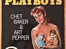 CHET BAKER & ART PEPPER PLAYBOYS UK VOGUE MONO 1957 LP CHEESECAKE COVER EX VINYL
