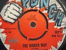 WINSTON BLAKE -The Bigger Way / ITALS - Chatty Chatty - 7