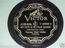 VICTOR ( SCROLL  LBL. ) V-38568 THOMAS FATS WALLER 78 RPM RECORDING