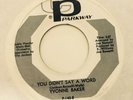 Yvonne Baker You Didn't Say A Word