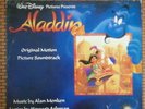 [OST] ALADDIN, WALT DISNEY, 1993, LP, w/INSERT, RARE, EX+