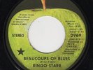 BEATLES 45 RINGO STARR BEAUCOUPS OF BLUES APPLE LOS ANGELES WEST COAST 2969