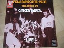 Fela Ransome-Kuti and the Africa 70 with Ginger Baker Live EMI Hörzu Schallplatt