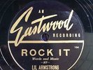LIL ARMSTRONG - ‘ROCK IT’ ON RARE ‘EASTWOOD’ 78