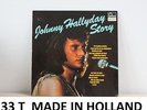 Johnny HALLYDAY STORY 33T VINYL ORIGINAL HOLLANDAIS HOLLAND PAYS-BAS