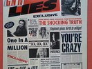 GUNS N' ROSES-G N'R LIES RARE YUGOSLAVIAN LP 1989 EX+/NM w/INNER SLEEVE