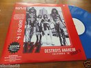 KISS  DESTROYS  ANAHEIM  PART 2   LIMITED  LP BLUE  VINYL    AC/DC