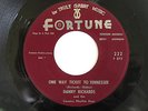 Hillbilly/Rockabilly 45, Danny Richards, One Way Ticket to Tennessee, Fortune