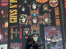 GUNS N' ROSES APPETITE FOR DESTRUCTION LP RARE BANNED COVER With RARER STICKERS