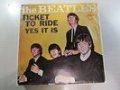 BEATLES Ticket To Ride 45 CAPITOL 5407 pic sleeve VG+ original