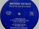 Anthony Rother Sex With The Machines LP 97 German Vinyl Kraut Datapunk Rock-star