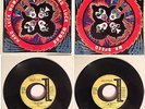 KISS HARD LUCK WOMAN / MR. SPEED Promo Italy 1976 YELLOW LB single  45 7