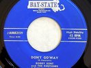 BAY STATE 82159 Bobby Kent orig Rockabilly 45 Mint Minus Don't Go'way