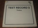 Timbre - Test Record 2 LP NM- RARE swedish pressing label jazz world folk
