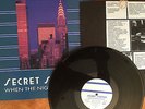 SECRET SERVICE WHEN THE NIGHT CLOSES IN    ORIGINAL SWEDEN LP SONE