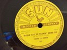 JERRY LEE LEWIS: Whole Lotta Shakin , Sun Records 267, 78 RPM, 10