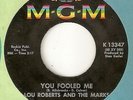 LOU ROBERTS  You Fooled Me MGM WIGAN CASINO NORTHERN SOUL 45