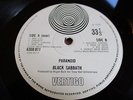 Black Sabbath LP Paranoid UK Large Vertigo Swirl 1st Press Unlaminated cover