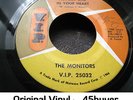 ? Monitors 'Number One In Your Heart' Motown VIP OLDIE Northern Soul 45 HEAR