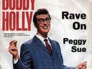 BUDDY HOLLY: Rave On / Peggy Sue (scarce German 60´s 7