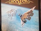 Brad Delp signed BOSTON Third Stage Vinyl Album Record + Sized frame RARE