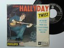 JOHNNY HALLYDAY TWIST  RARE YUGO 7'' EP EX/EX- NICE COPY