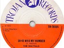 THE MAYTALS - 54-46 WAS MY NUMBER - TROJAN -TR7808 - REGGAE ROOTS SKA DANCEHALL