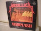 Metallica Whiplash Megaforce Records Silver Label MRS-04 1983 vg cond .01 bid