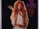 TED NUGENT & AMBOY DUKES: Survival Of The Fittest, Live LP (WLP 'checked titles