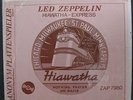 LED ZEPPELIN Hiawatha - Express Live Vinyl LP 1970 1971 In Shrink