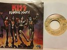 KISS 1976 FLAMING YOUTH STOCK 45 & PS MINT NEVER HAD 45 IN PS BEAUTY SCARCE
